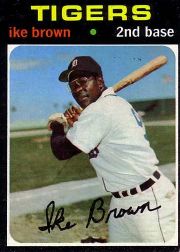 1971 Topps Baseball Cards      669     Ike Brown SP